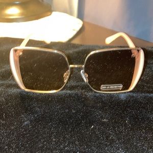 LUCA pink frame up protected sunglasses